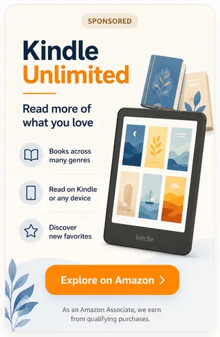 Kindle Unlimited sponsored offer: read more of what you love, explore on Amazon.
